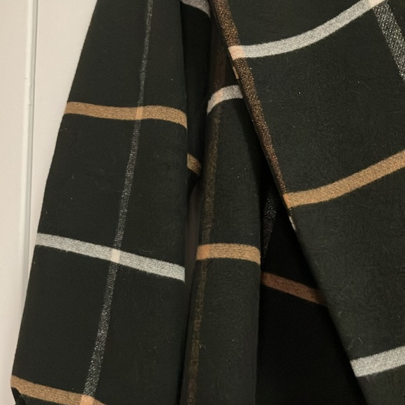 Ann Taylor Windowpane Belted Jacket - Picture 5 of 6